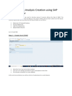Vendor Aging Analysis Creation Using SAP Report Painter: Step 1 - Create Form (FKI4)