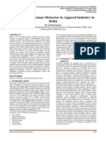 203 A Study of Consumer Behavior in Apparel Industry in Delhi PDF