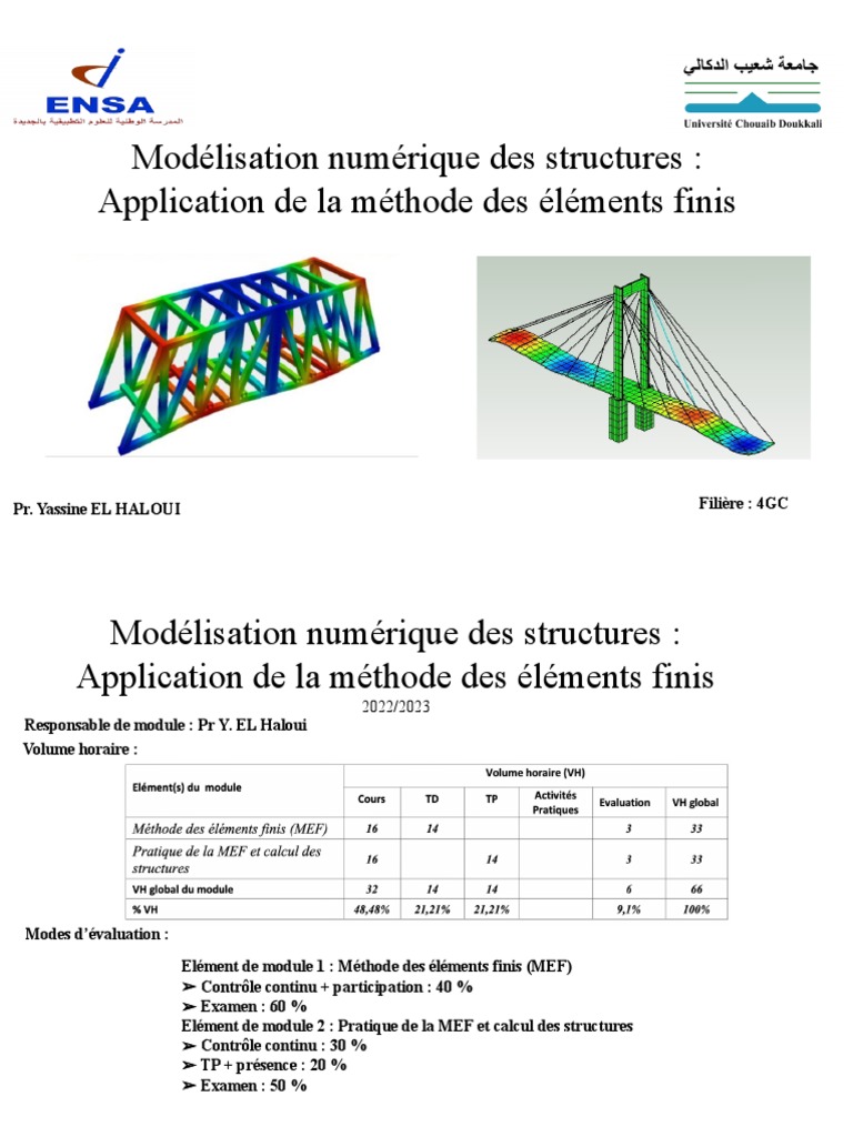Méthode des Éléments Finis en Ingénierie | PDF | Méthode des éléments ...