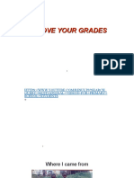 Improve Your Grades - Study Skills and Test Taking