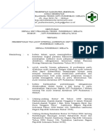 SK Tim Audit Akreditasi Puskesmas I Melaya