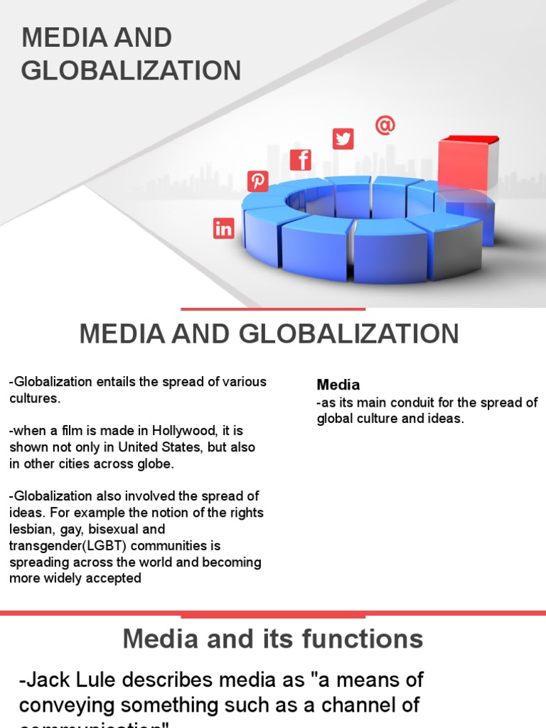MEDIA AND GLOBALIZATION-WPS Office | PDF | Mass Media | Communication