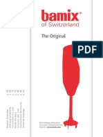 Bamix Classic Immersion Blender Manual