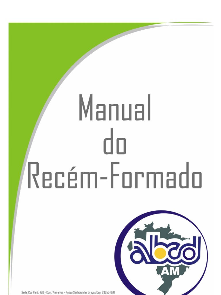 ABCD - Manual Do Recém Formado | PDF | Dentista | Odontologia
