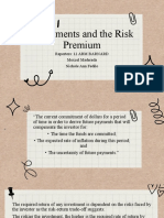Investments and The Risk Premium