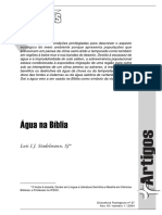 Água Na Bíblia: Luís I.J. Stadelmann, SJ