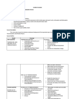 Course Syllabus Science 10 B Physics