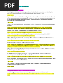 AUD Questions