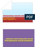 03 Unifikasi Dan Pluralisme Dalam Perkembangan Hukum Indonesia