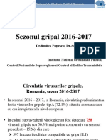 Analiza Sezon Gripal 2016-2017