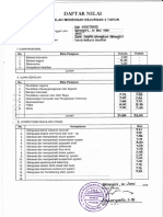 Daftar Nilai SMK