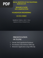 Soil Liquefaction