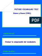 Test Vocabulario Peabody