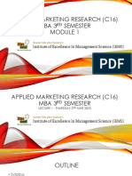 Applied Marketing Research 