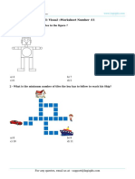 Skill: Visual::Worksheet Number:11: 1 - Count The Number of Circles in The Figure ?