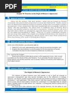 Module X GENDER AND SOCIETY