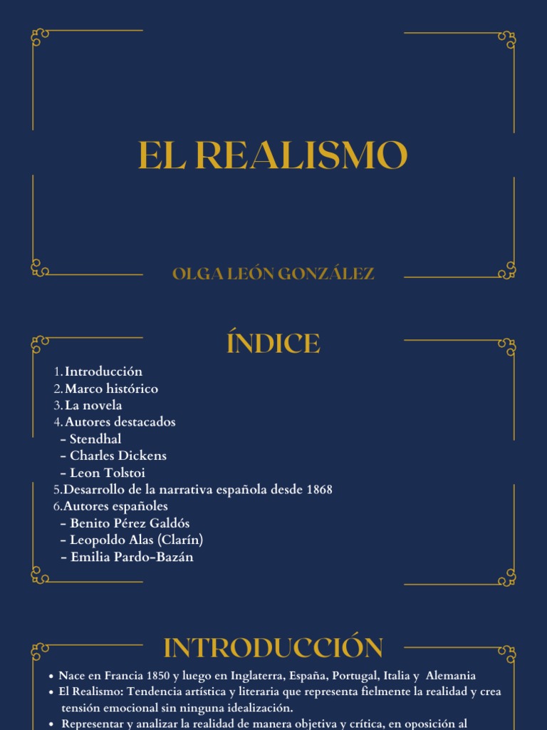 El realismo pdf realismo literario charles dickens