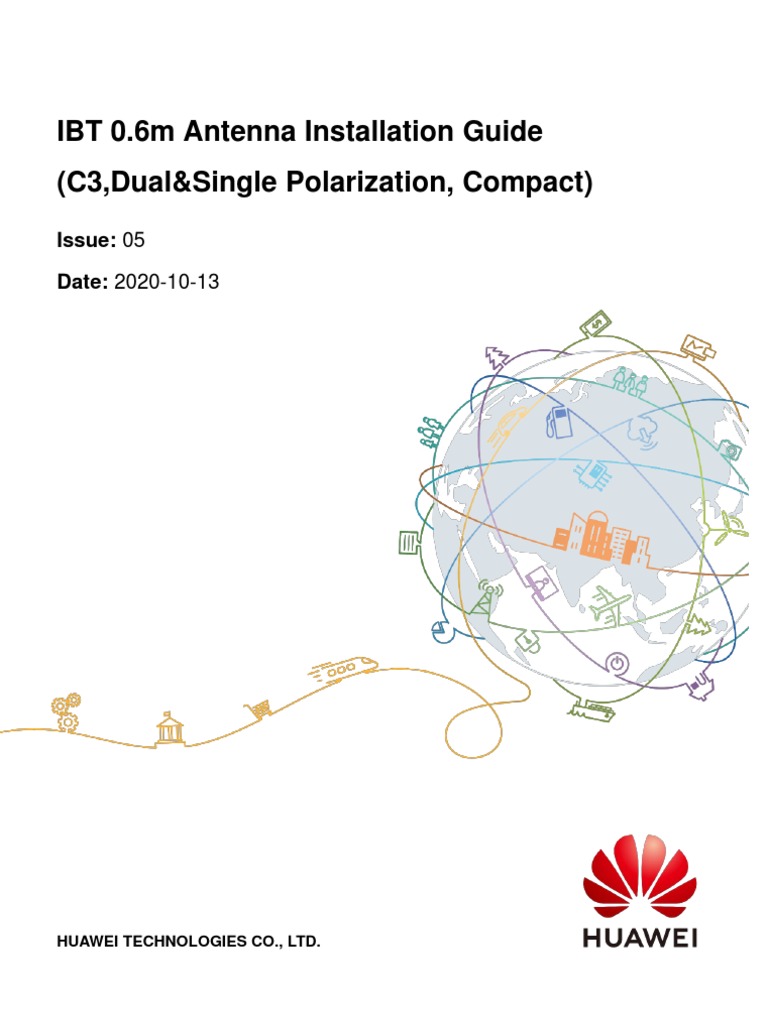 IBT 0.6m Antenna Installation Guide 05 (C3, Dual&Single Polarization