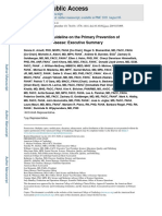 2019 Accaha Guideline On The Primary Prevention of Cardiovascular Disease Excecutive Summary