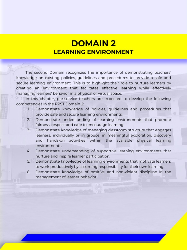 DOMAIN 2 For Math Education Practice Teachers by Vino Rolando A | PDF ...