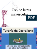 Reglas Mayúsculas