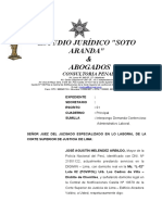 Demanda Contencioso Administrativo Laboral Melendez