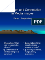 Denotation and Connotation in Media Images