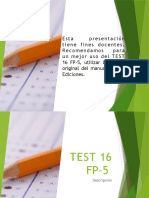 Test Personalidad 16 PF-5 Descripcion Modificado