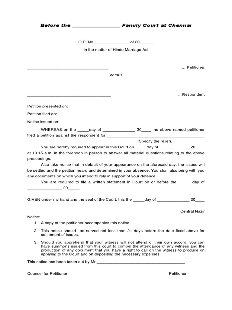 Famil Court | PDF