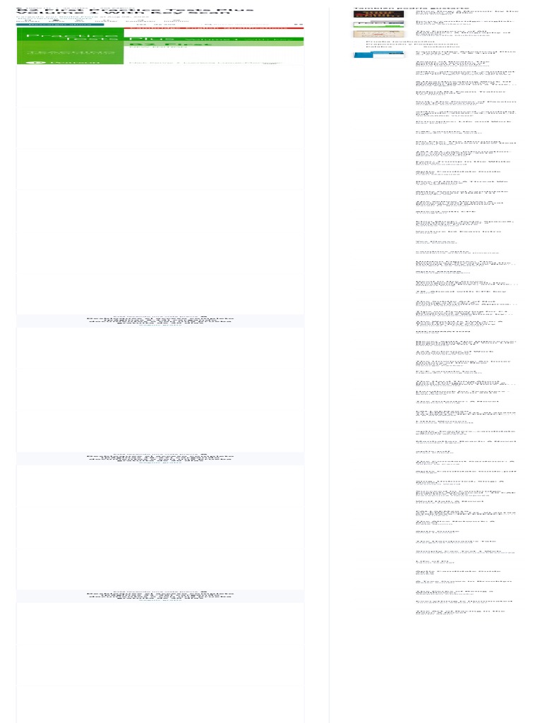 B2 First Practice Tests Plus Volume 1 With Key Scan PDF Test ...