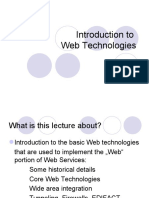 Intrioduction To Web Technologies