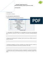 INFORME SOBRE REPITENCIA