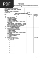 SSS - Employee - Investment - Declaration - Form12BB - FY 2022-23