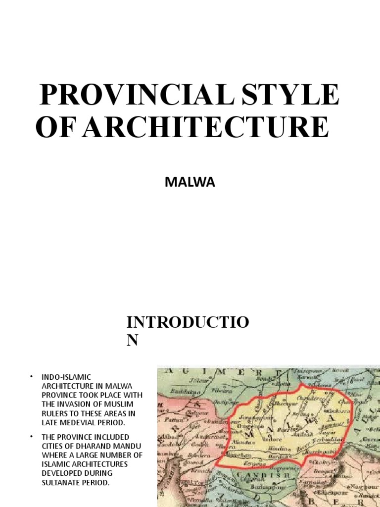 Malwa's Indo-Islamic Architectural Style | PDF | Social Science | Home ...