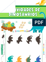 Actividades de Dinosaurio 1DiaParaJugar 1 PDF