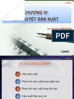 SV - UEF - Chuong 4 - LY THUYET SAN XUAT PDF