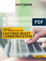 Fastweb NeXXt Communication - Manuale Amministratore - Aprile 2022