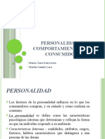 Personalidad y Comportamiento Del Consumidor