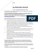 Visa para Blue Card Eu Laboral PDF Data
