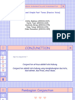Conjuction and Simple Past Tense (KLP 5 BHS Inggris)