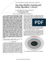 Medical Imaging Using Machine Learning and Deep Learning Algorithms: A Review