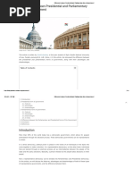 0101 Difference Between Presidential and Parliamentary Form of Government PDF