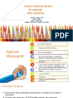 Mesyuarat Kurikulum Bil 1 Sesi 2023-2024