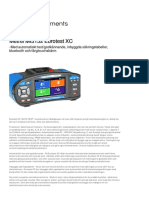 Metrel MI3152 Eurotest XC PDF
