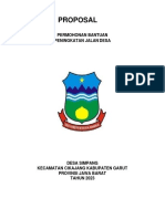 Proposal Jalan Desa & Pju Jalan Desa PDF