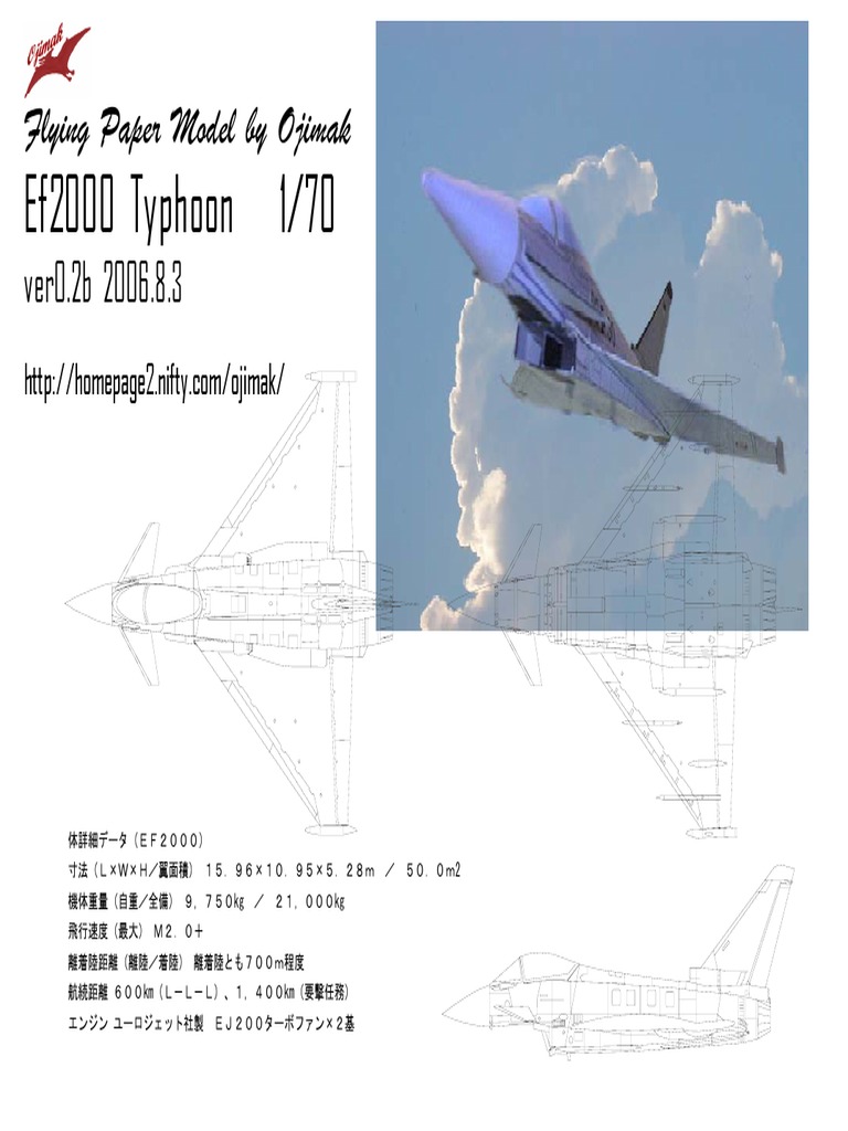 Eurofighter Typhoon Papercraft | PDF