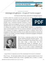 Ideologia Do Gênero - O Que É - Como Surgiu - Diocese de Anápolis