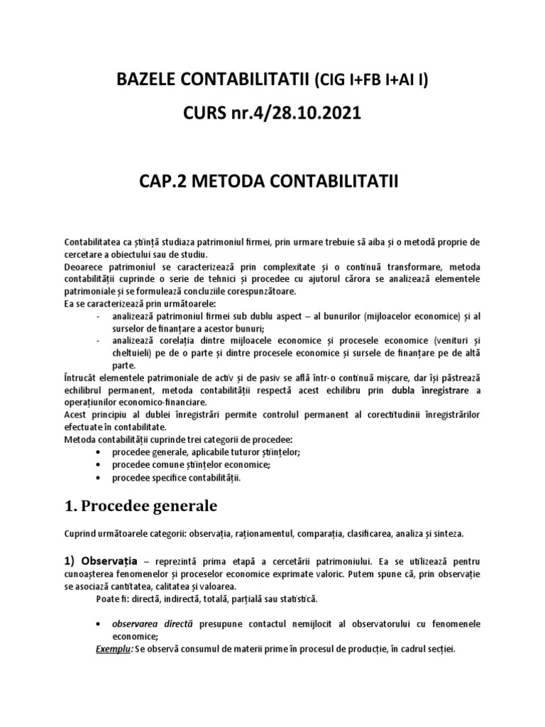 Bazele Contab.c4 | PDF