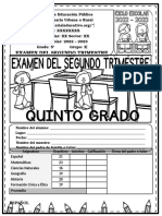 Temario Pruebas Segundo Trimestre