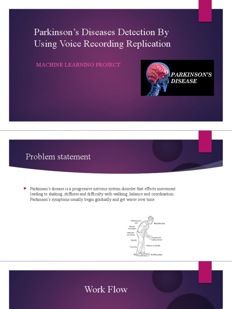 Parkinson's Diseases Detection by Using Voice Recording Replication